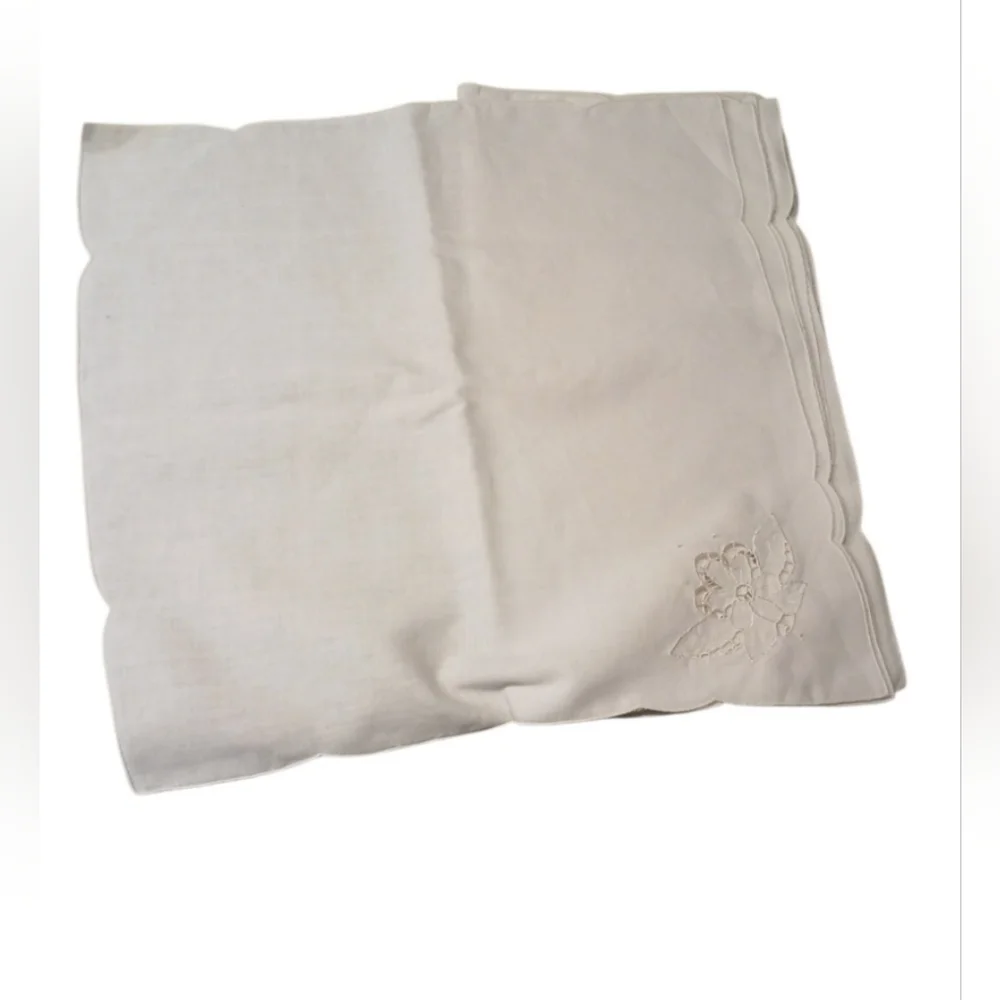 Vintage Napkin Set Of Eight